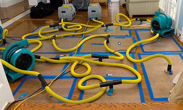 Professional Crawl Space Water Removal technician working in Hooper, UT